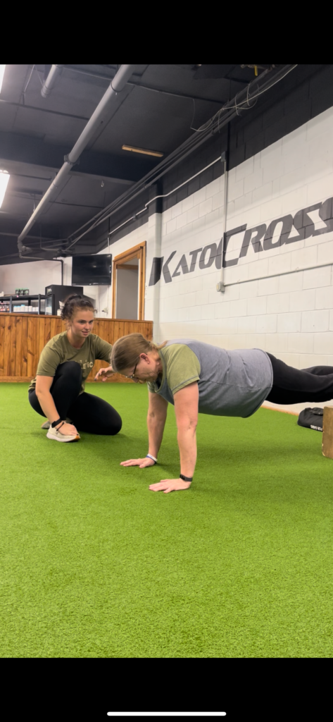 Personal training session at Kato Athletic in Mankato