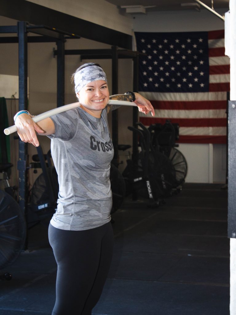 Olympic weightlifting training at Kato Athletic in Mankato