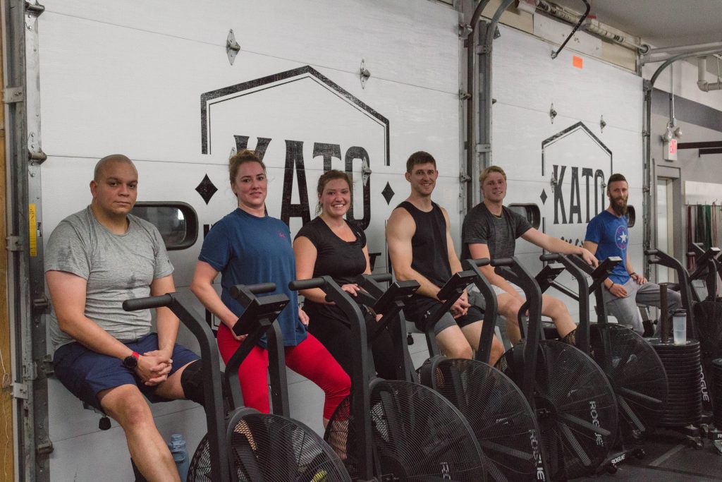 Coach-led group workout at Mankato gym