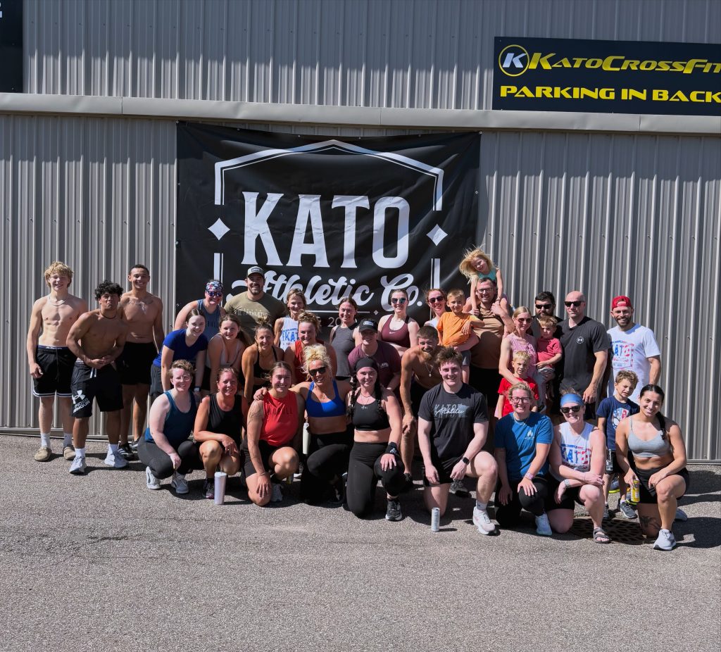 Kato Athletic gym in Mankato with free weights and functional training equipment