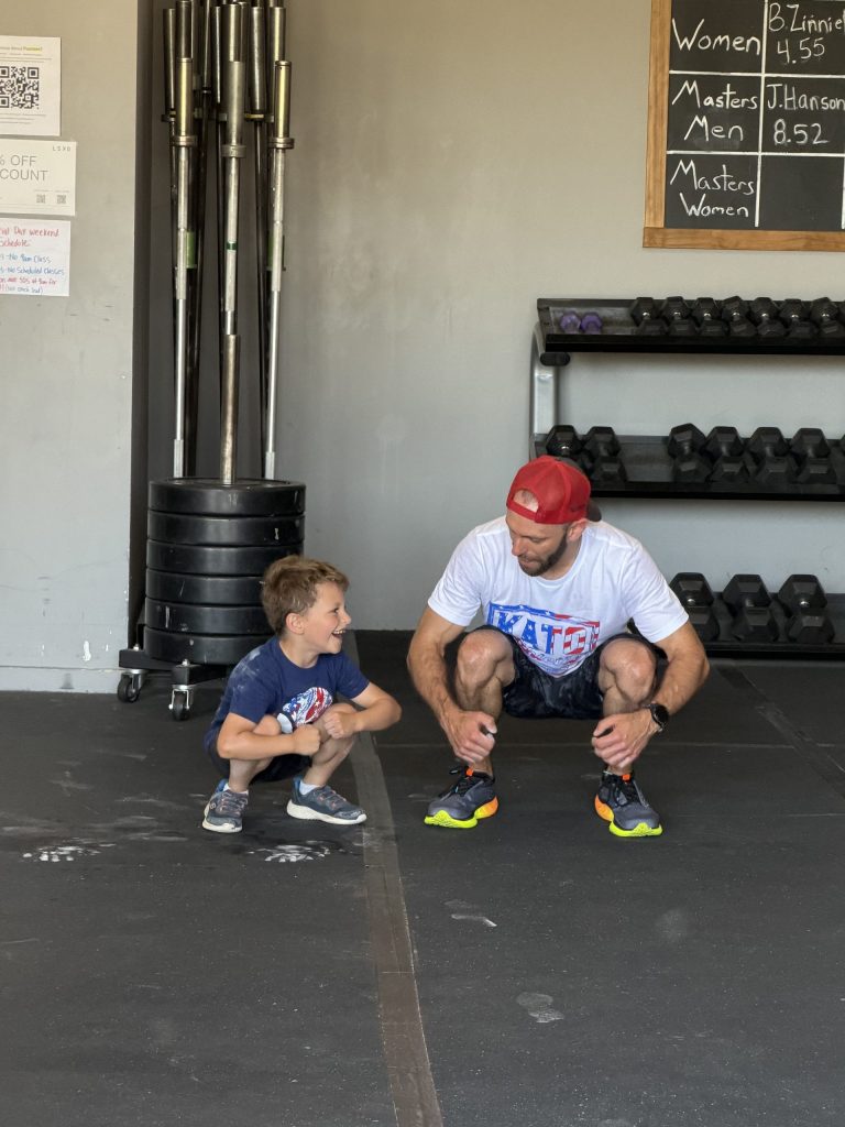 Functional fitness for parents training at Kato Athletic